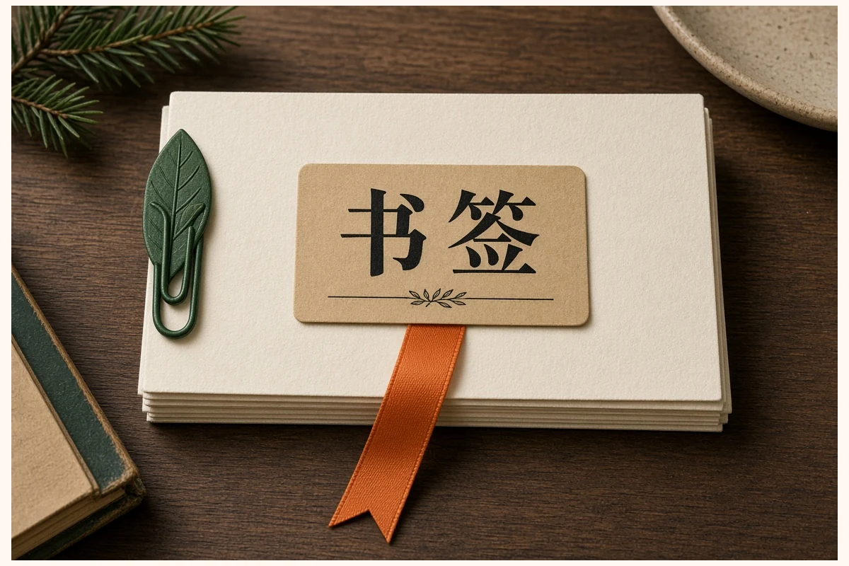 书签说明